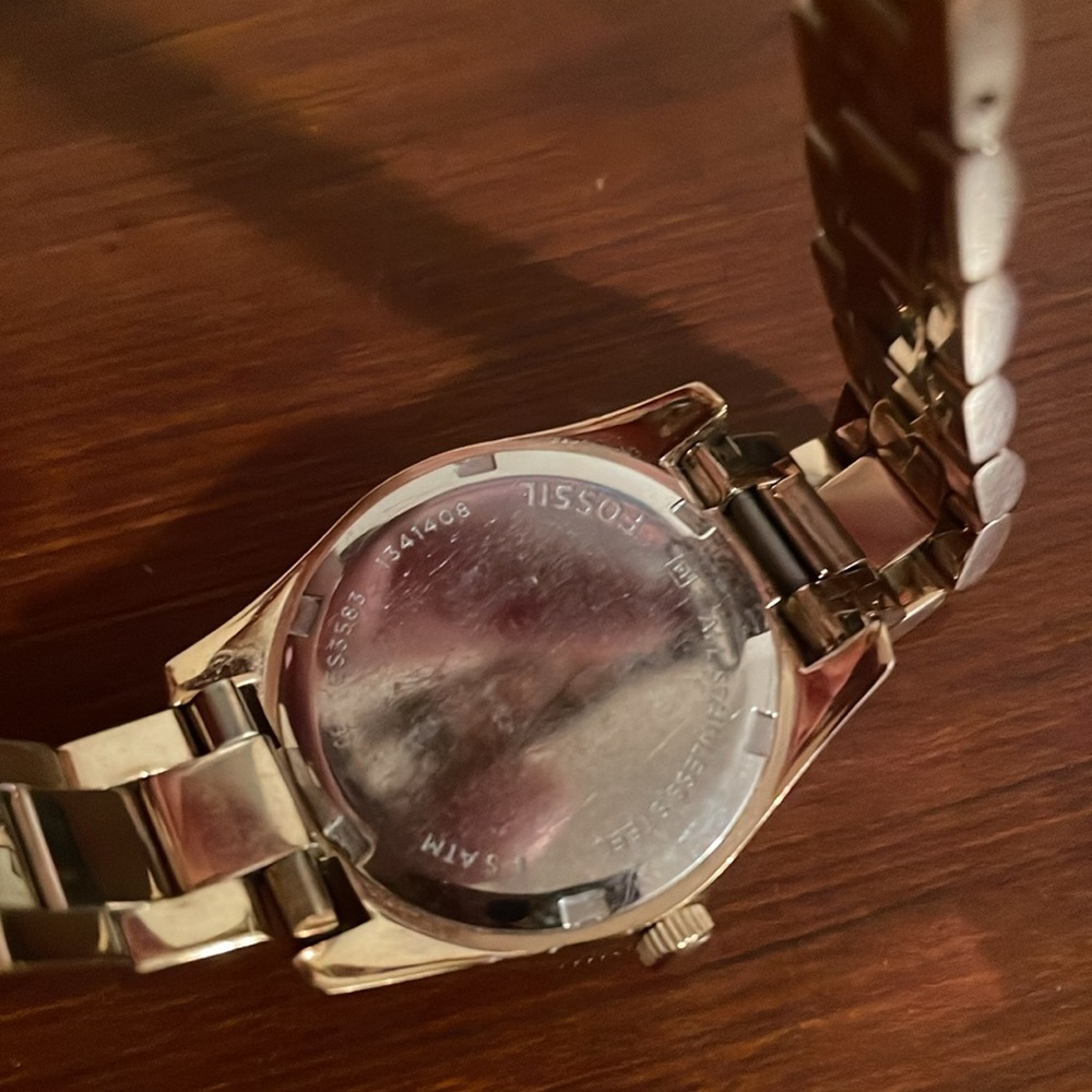 FOSSIL Gold Watch - Picture 6 of 9